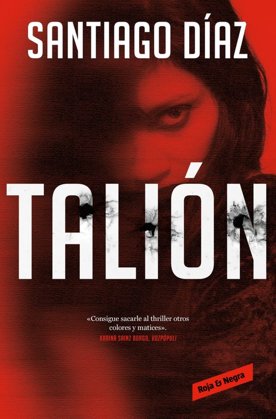 Portada de Talión, de Santiago Díaz