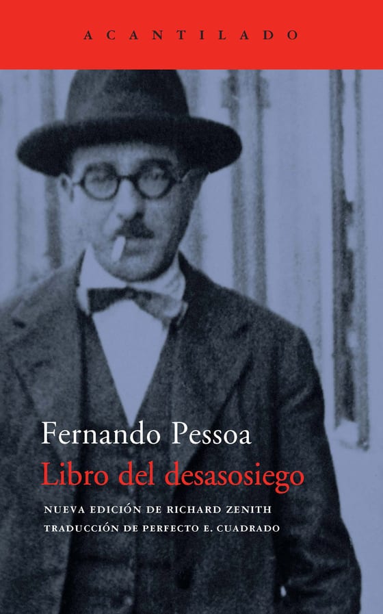 Coberta de Libro del desasosiego, de Fernando Pessoa