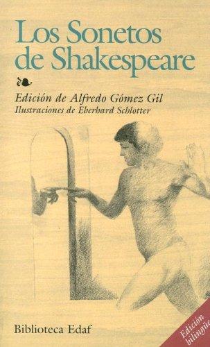Coberta de Los sonetos de Shakespeare, de William Shakespeare, Alfredo Gómez Gil