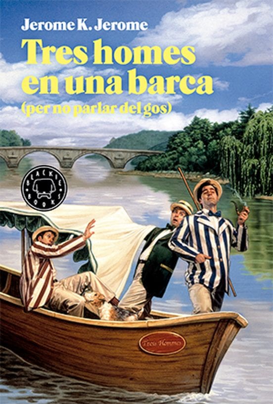 Coberta de Tres homes en una barca, de Jerome K. Jerome