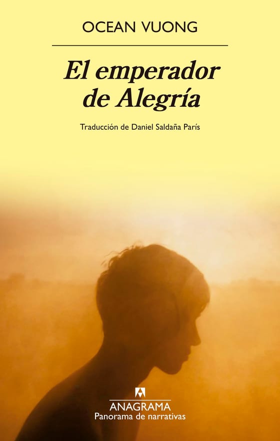 Portada de El emperador de Alegría, de Ocean Vuong