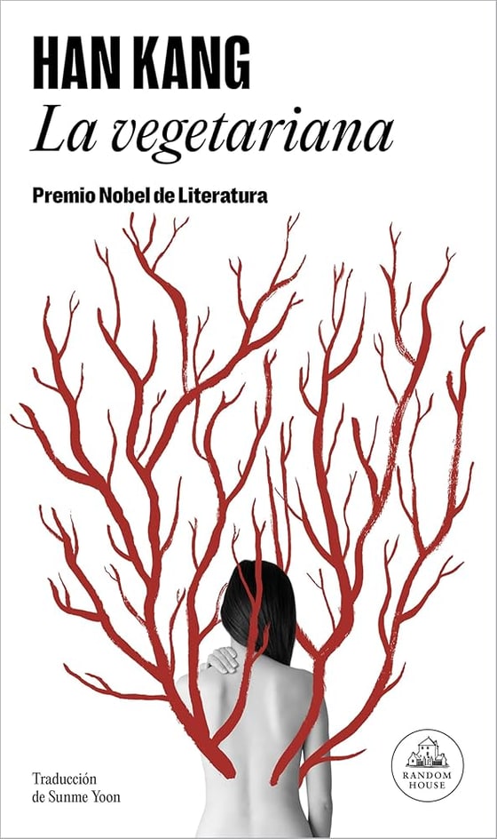 Coberta de La vegetariana, de Han Kang