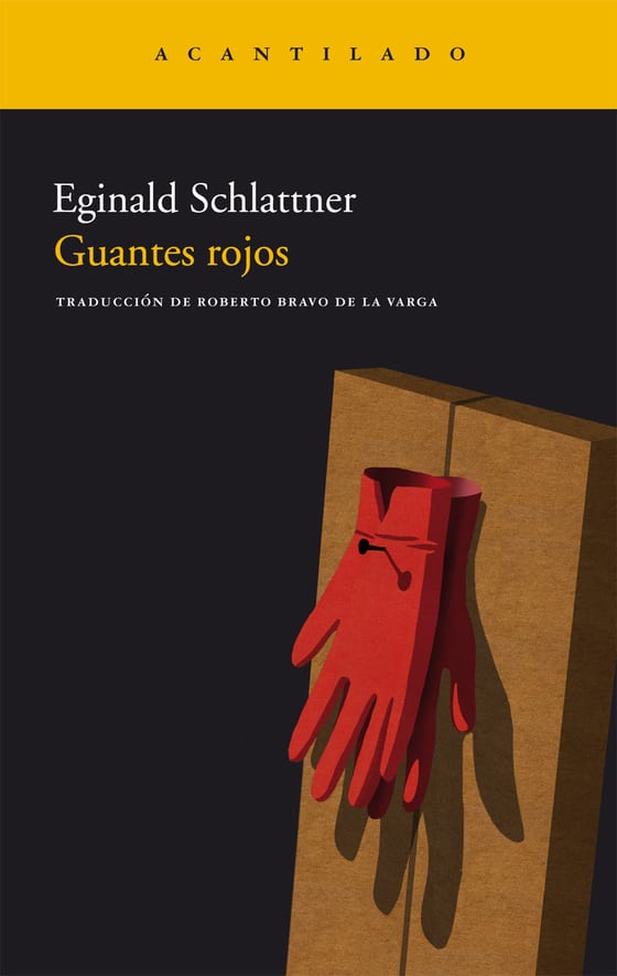 Coberta de Guantes rojos, de Eginald Schlattner