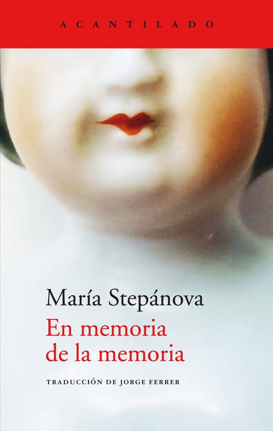 Coberta de En memoria de la memoria, de María Stepánova