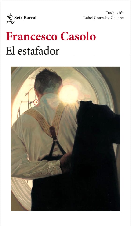 Portada de El estafador, de Francesco Casolo