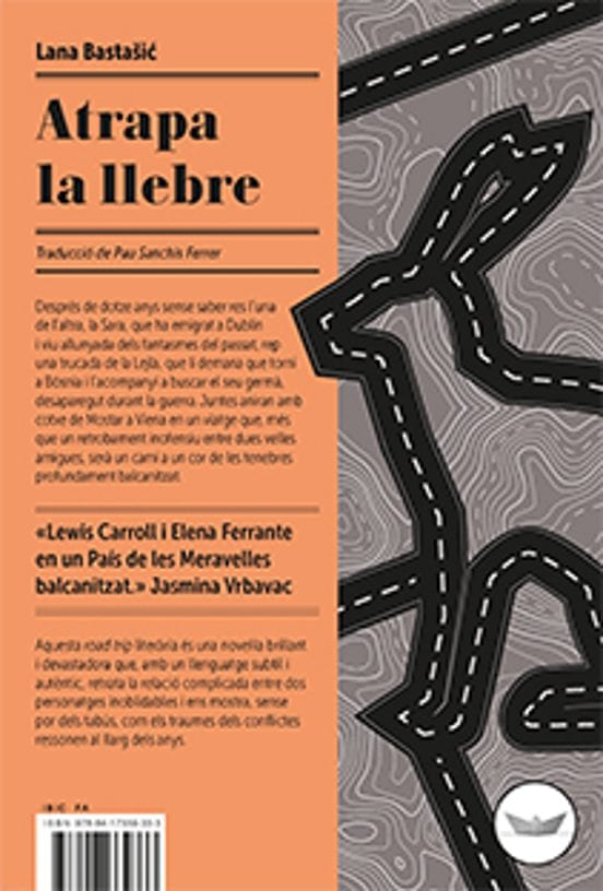 Coberta de Atrapa la llebre, de Lana Bastasic