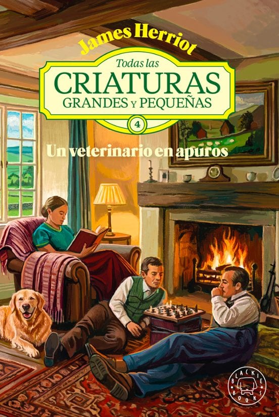 Coberta de Todas las criaturas grandes y pequeñas vol. 4: Un veterinario en apuros, de James Herriot