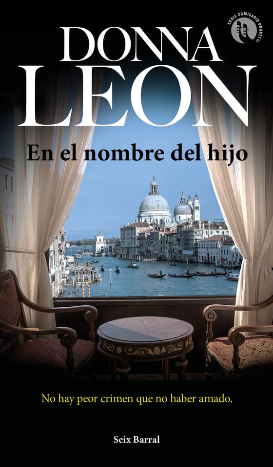 Portada de En el nombre del hijo, de Donna Leon