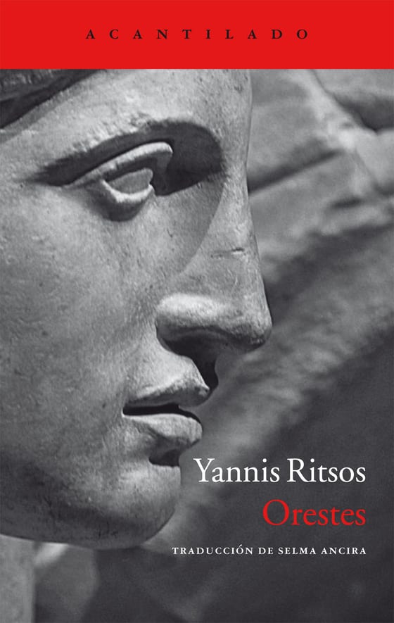 Portada de Orestes, de Yannis Ritsos
