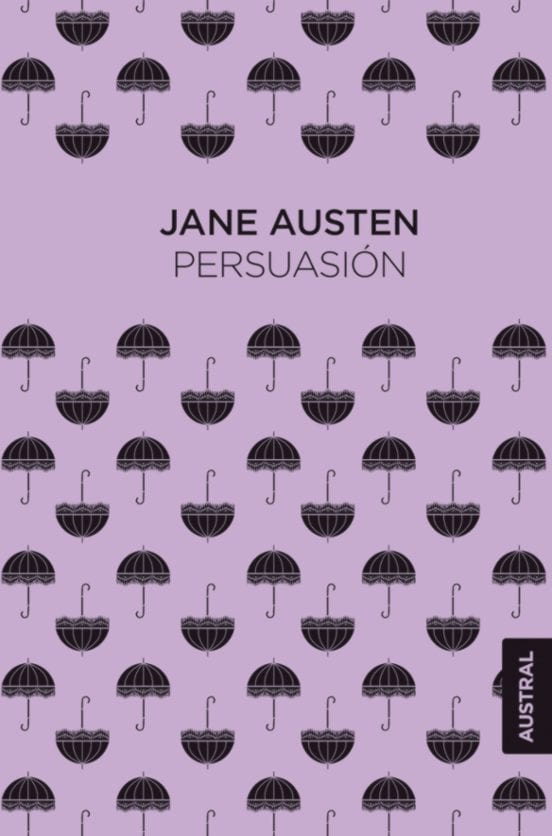 Coberta de Persuasión, de Jane Austen