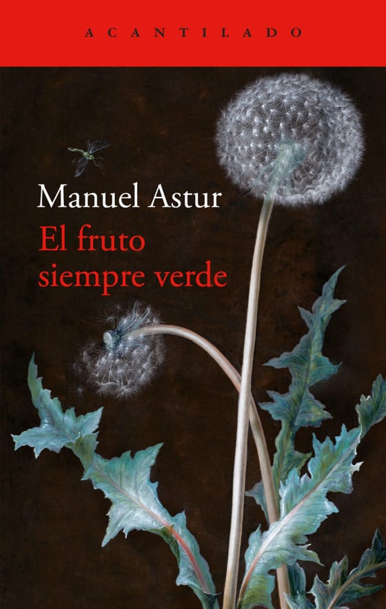 Coberta de El fruto siempre verde, de Manuel Astur