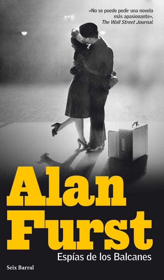 Portada de Espías de los Balcanes, de Alan Furst