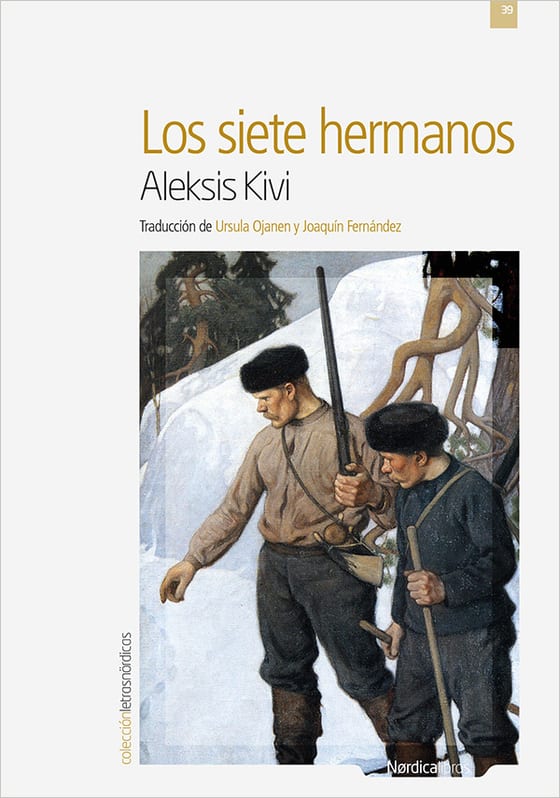 Coberta de Los siete hermanos, de Aleksis Kivi