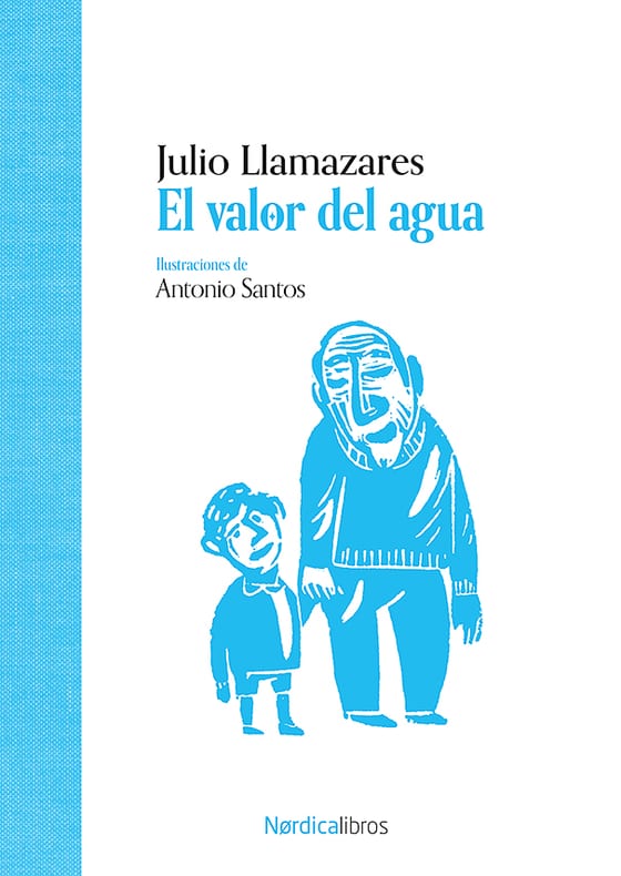 Coberta de El valor del agua, de Julio Llamazares
