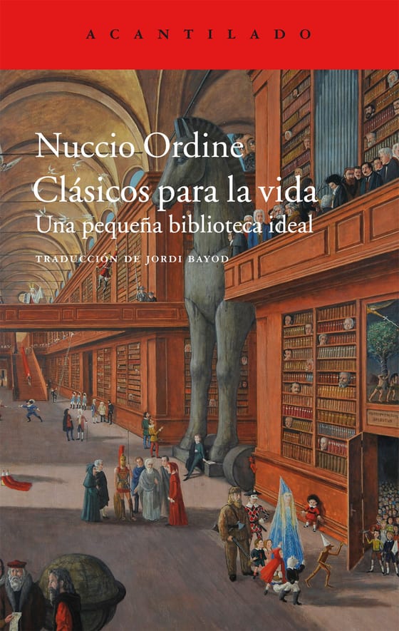 Coberta de Clásicos para la vida, de Nuccio Ordine