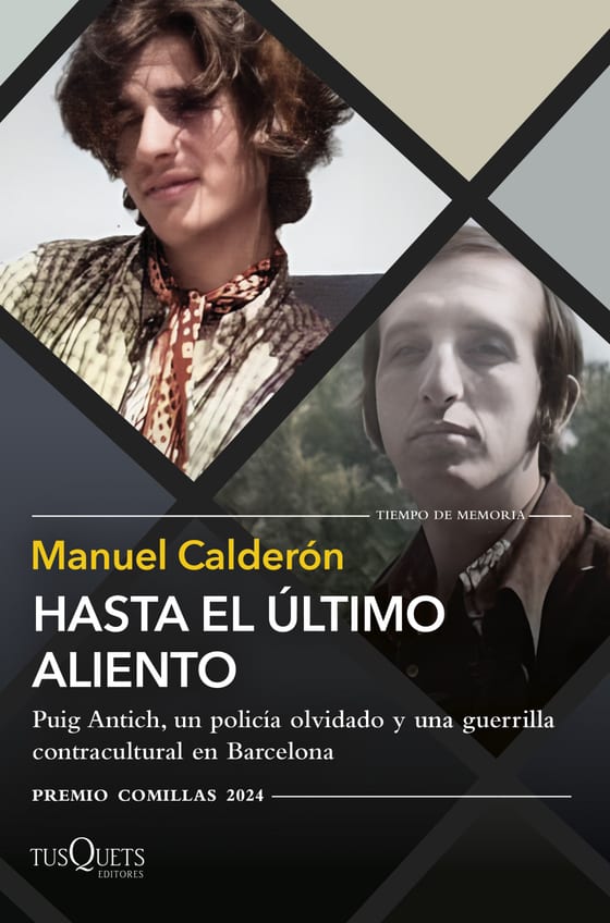 Portada de Hasta el último aliento, de Manuel Calderón