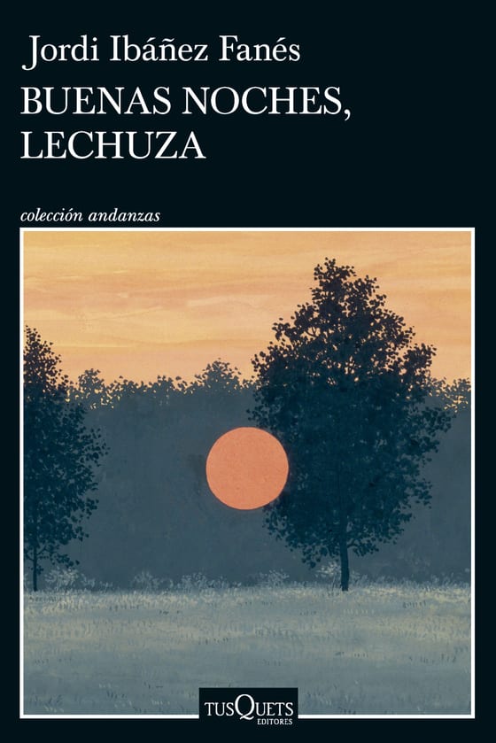 Portada de Buenas noches, lechuza, de Jordi Ibáñez Fanés