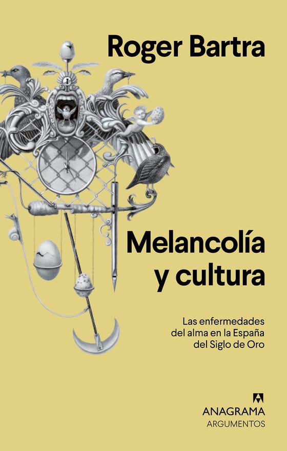 Portada de Melancolía y cultura, de Roger Bartra