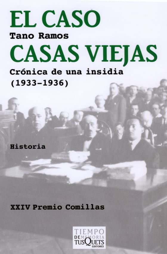 Portada de El caso Casas Viejas, de Tano Ramos García