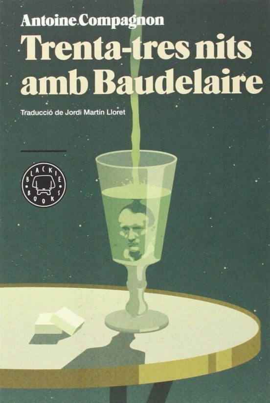 Portada de Trenta-tres nits amb Baudelaire, de Antoine Compagnon