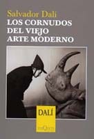 Portada de Los cornudos del viejo arte moderno, de Salvador Dalí