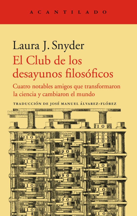 Coberta de El Club de los desayunos filosóficos, de Laura J. Snyder