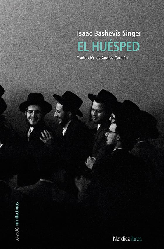 Coberta de El huésped, de Isaac Bashevis Singer