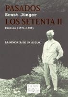 Portada de Pasados los setenta II, de Ernst Jünger