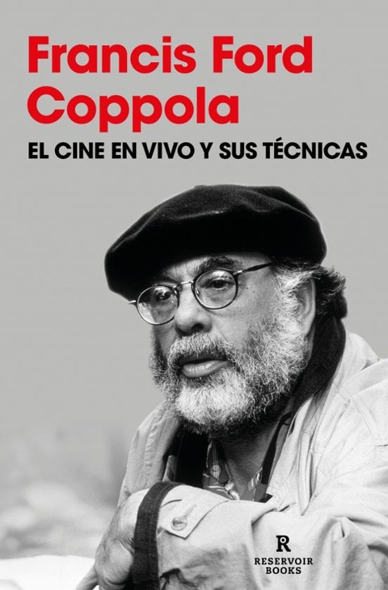 Coberta de El cine en vivo y sus técnicas, de Francis Ford Coppola