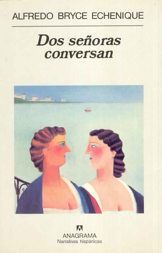 Coberta de Dos señoras conversan, d'Alfredo Bryce Echenique