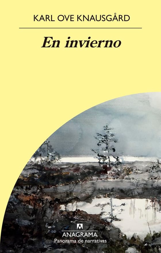 Portada de En invierno, de Karl Ove Knausgard