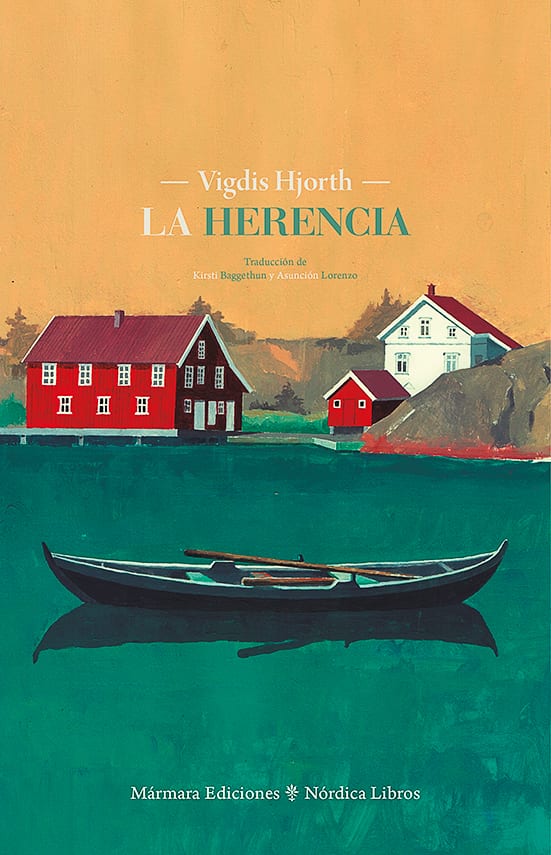 Coberta de La herencia, de Vigdis Hjorth