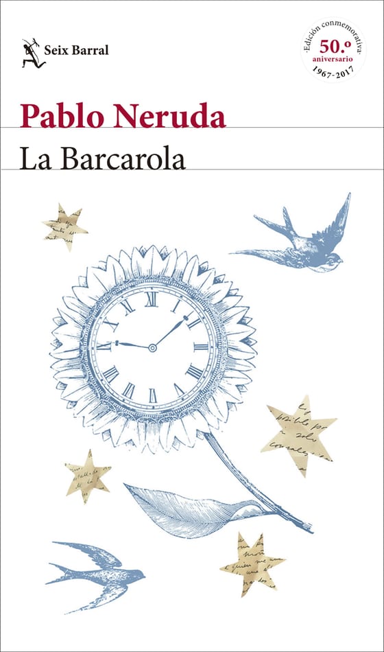 Portada de La Barcarola, de Pablo Neruda