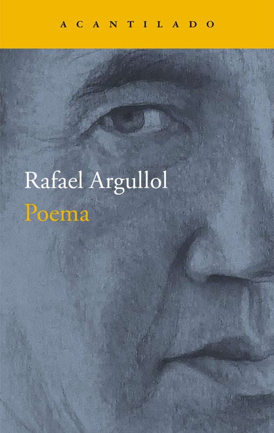 Coberta de Poema, de Rafael Argullol