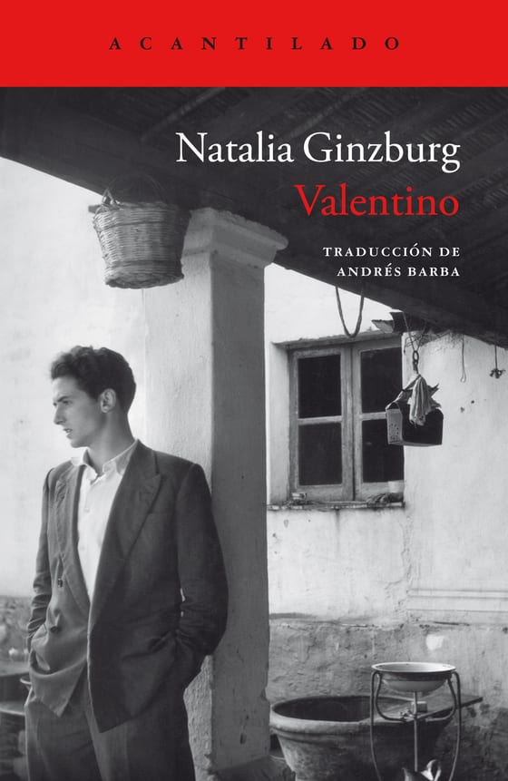 Portada de Valentino, de Natalia Ginzburg