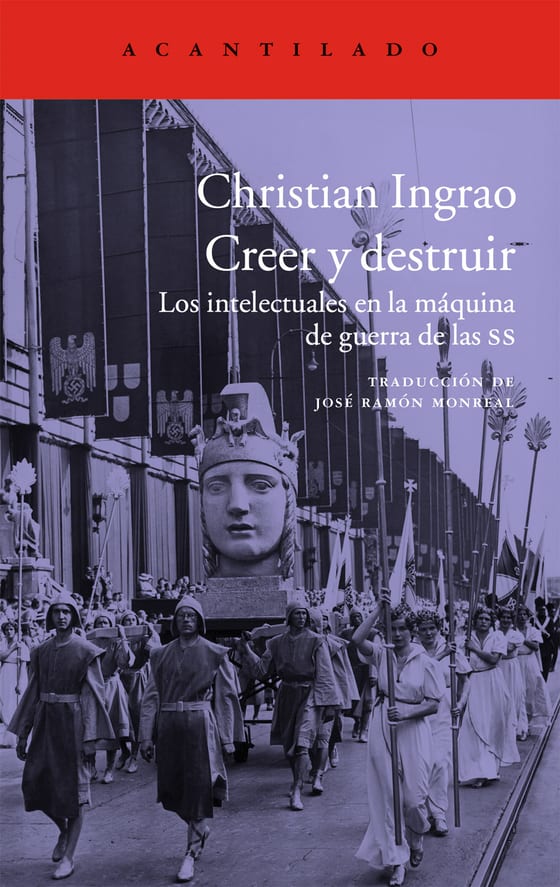 Portada de Creer y destruir, de Christian Ingrao