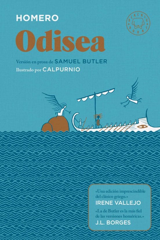 Portada de Odisea, de Homero