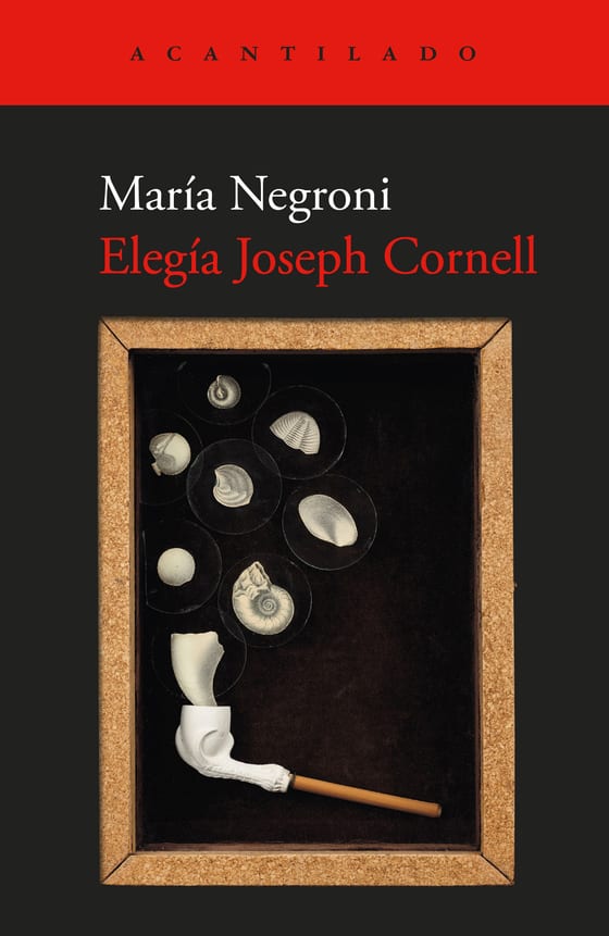 Coberta de Elegía Joseph Cornell, de María Negroni