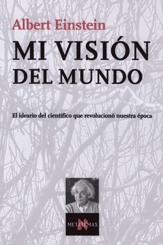 Portada de Mi visión del mundo, de Albert Einstein