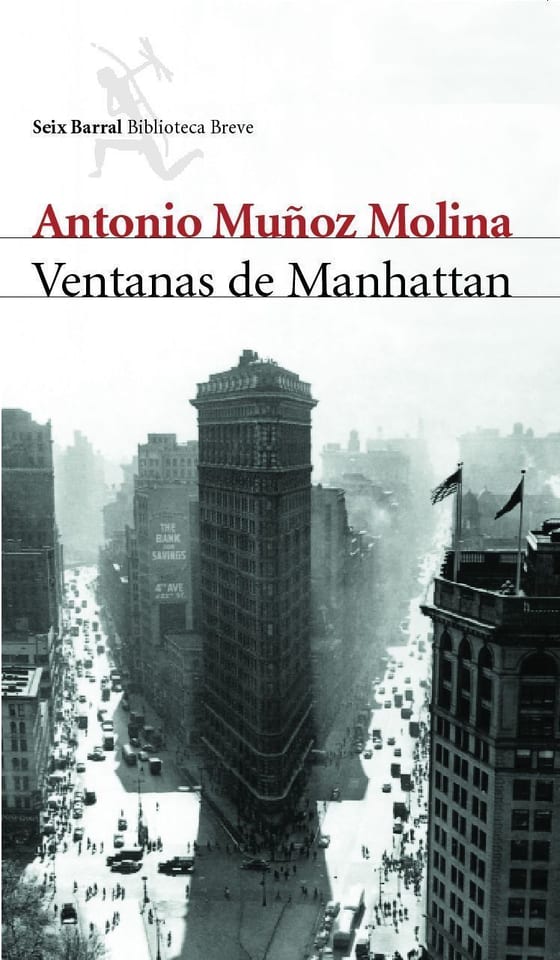 Portada de Ventanas de Manhattan, de Antonio Muñoz Molina