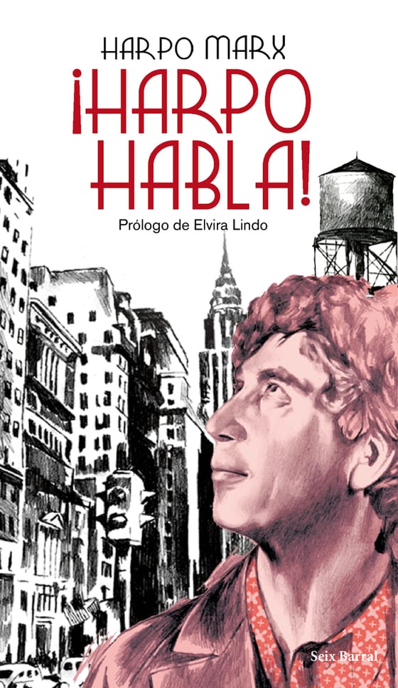 Portada de ¡Harpo habla!, de Harpo Marx