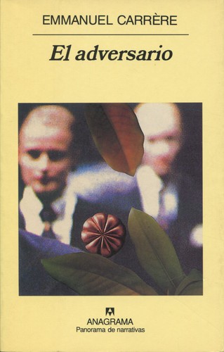 Portada de El adversario, de Emmanuel Carrère