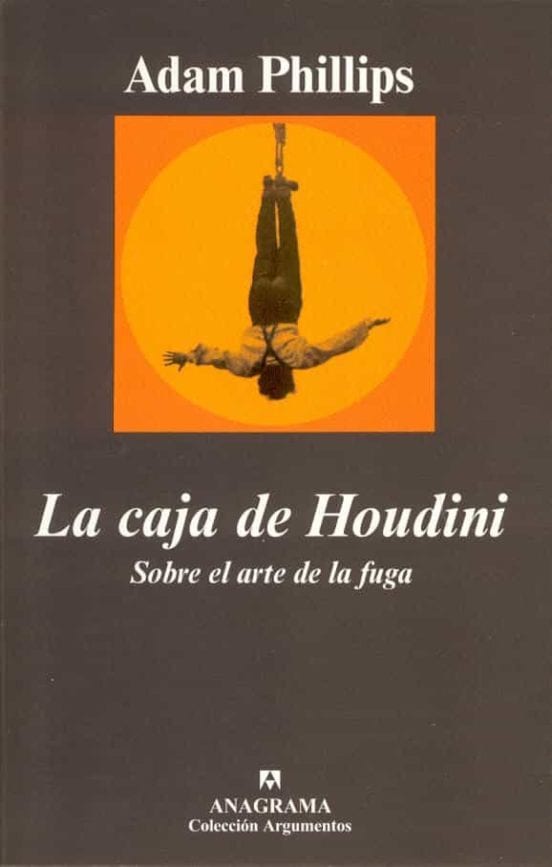 Coberta de La caja de Houdini, d'Adam Phillips
