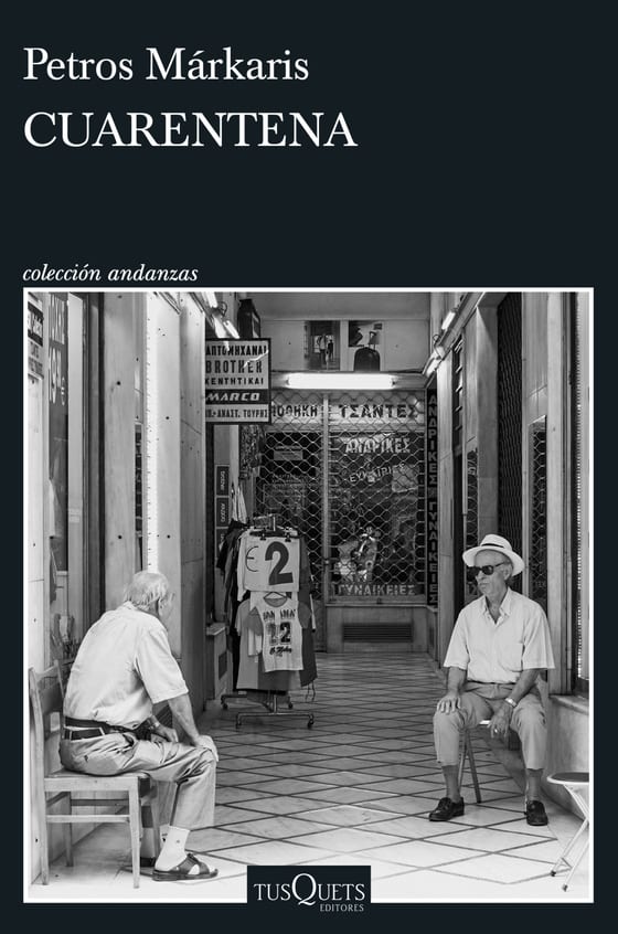 Portada de Cuarentena, de Petros Márkaris