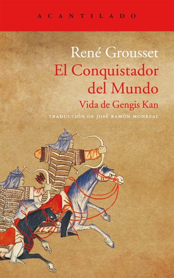 Coberta de El Conquistador del Mundo, de René Grousset