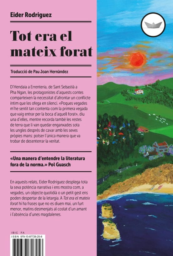 Portada de Tot era el mateix forat, de Eider Rodríguez