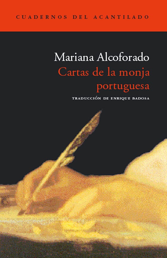 Portada de Cartas de la monja portuguesa, de Mariana Alcoforado