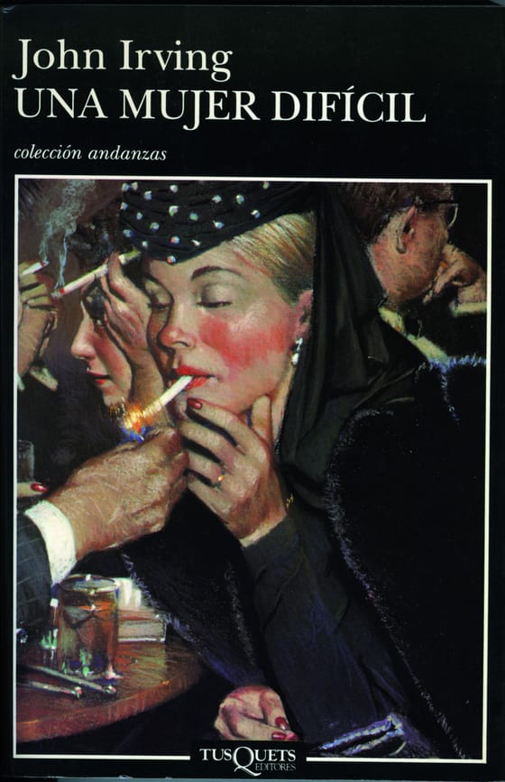 Portada de Una mujer difícil, de John Irving