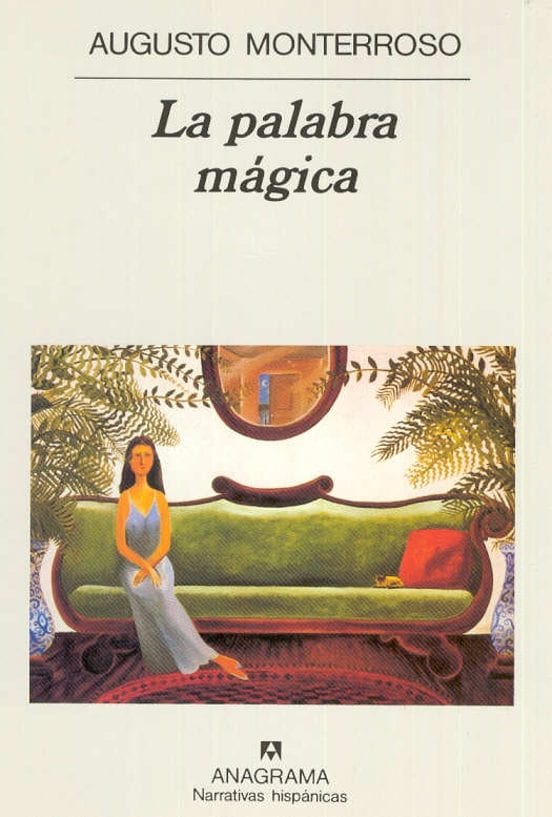 Portada de La palabra mágica, de Augusto Monterroso