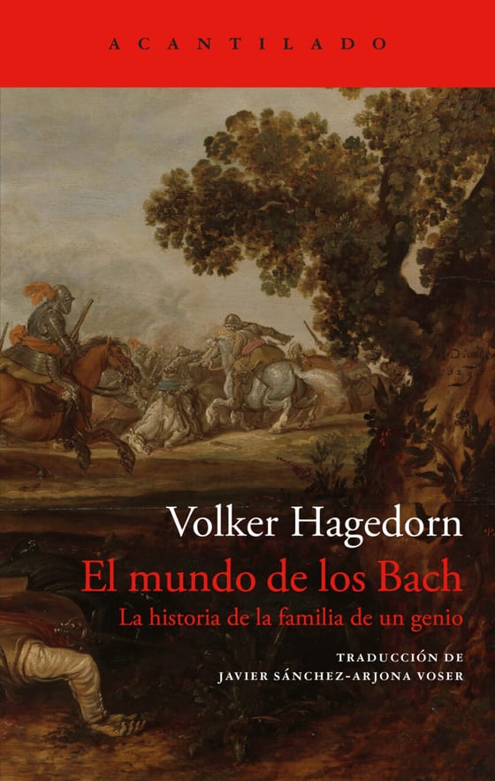 Coberta de El mundo de los Bach, de Volker Hagedorn